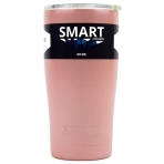 Smart Coolers Paslanmaz elik Mug (Ak Pembe) (590ml)