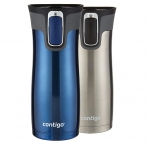 Contigo AUTOSEAL West Loop elik Mug (470ml)(Mavi/Gri) (2 Adet)