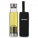 TOPOKO Cam Demlikli ie (550ml) (Siyah)