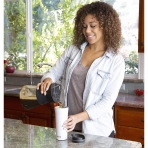 MIRA Paslanmaz �elik Yal�t�ml� Termos (Gri/Siyah) (350ml)