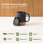 DOWAN Seramik Kupa (440ml) (2 Adet)