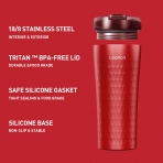 Leidfor Yal�t�ml� Termos (K�rm�z�) (470ml)