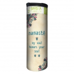 Tree-Free Greetings Namaste Honor Tasarm Termos