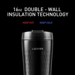 Leidfor Paslanmaz �elik Vakumlu Premium Termos