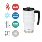 MIRA Stainless Steel Insulated Travel Car Mug