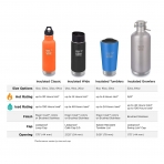 Klean Kanteen, Tumbler Vacuum Insulated Shale Siyah �elik