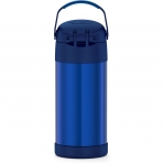 Thermos Funtainer Paslanmaz elik Termos (Mavi) (350mL)