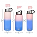 MIRA Paslanmaz �elik Yal�t�ml� Matara (Cotton Candy) (650ml)