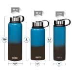 MIRA Paslanmaz �elik Yal�t�ml� Termos (Lacivert) (1180mL)