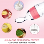Baby Mate Kakl Biberon (Pembe)(120ml)