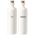 Home Essentials Seramik Zeytinya ve Sirke iesi Seti