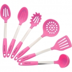 Culinary Couture Ak Pembe Mutfak Kak Seti (6 Para)