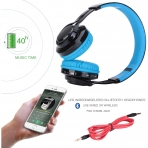 Riwbox AB005 Bluetooth Kulak st Kulaklk-Blue