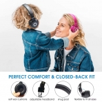 NIAtech Bluetooth Kulak st Kulaklk (Pembe)