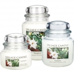 Village Candle Cam Kavanoz Kokulu Mum (Large)(Gardenia)