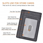 Kinzd RFID Engellemeli Erkek Minimal Kartl�k