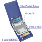 Lavemi RFID Engellemeli Czdan (Mavi)