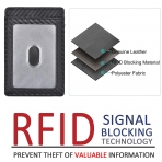 Kinzd RFID Engellemeli Erkek Minimal Kartlk