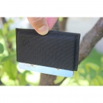 Infinity Wallet Erkek Minimal C�zdan (Siyah)