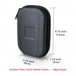 Boshiho RFID Engellemeli Carbon Fiber Kartlk (Siyah)