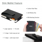 Kenpal Minimalist Erkek Kartl�k (Siyah)