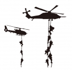 fantastic me Helikopter Duvar Sticker