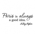 VWAQ Paris is Always a Good Idea Duvar Sticker