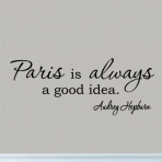 VWAQ Paris is Always a Good Idea Duvar Sticker