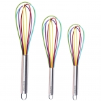 Wired Whisk Renkli Silikon ��rp�c� Seti (3 Par�a)
