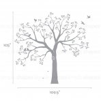 Simple Shapes Aa Duvar Sticker