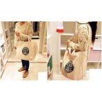 Starbucks Logolu Kanvas anta