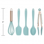 Cook With Color Mutfak Gere�leri Seti (5 Par�a)(Mint/Gold)