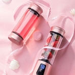 FJJ Meyve Suyu Yap�c� Blender Termos (Pembe)