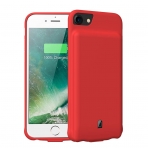 FNSON iPhone 6/6s/7/8 Bataryal Klf (4500mAh)-Red