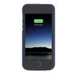 Euhan iPhone 5 /5S /SE Bataryal Klf (4000mAh)-Blue