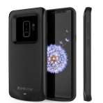 PunkCase Galaxy S9 Plus Bataryal Klf (5000mAh)-Black