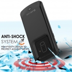 PunkCase Galaxy S9 Plus Bataryal Klf (5000mAh)-Black