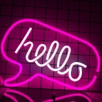 LUCUNSTAR Hello Led Ik (16.9"x12.6")