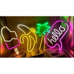 LUCUNSTAR Hello Led Ik (16.9"x12.6")
