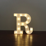 CSKB LED Marquee Letter Lights R Harfi Led Ik Pano