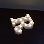 CSKB LED Marquee Letter Lights R Harfi Led Ik Pano