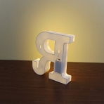 CSKB LED Marquee Letter Lights R Harfi Led Ik Pano