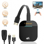 FayTun 4K Wireless HDMI Display Adaptr 5G WiFi