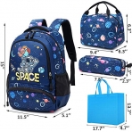 Peonys Erkek �ocuk Okul S�rt �antas� Seti (Space)