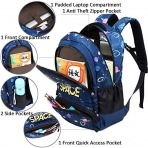 Peonys Erkek �ocuk Okul S�rt �antas� Seti (Space)