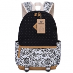 BLUBOON ocuk Okul Srt antas Set(Siyah iekli)