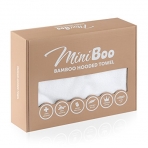 MINIBOO Yumu�ak Organik Bambu Bebek Banyo Havlusu