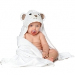 MINIBOO Yumu�ak Organik Bambu Bebek Banyo Havlusu