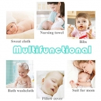 Mukin Bebek Banyo Havlusu (10 Adet)(Beyaz)