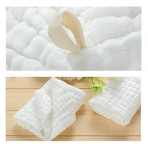 Mukin Bebek Banyo Havlusu (10 Adet)(Beyaz)